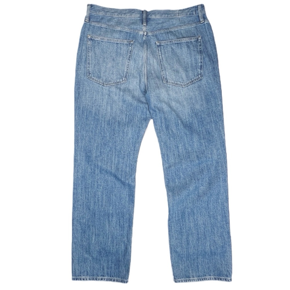 J.CREW Women’s Size 32‎ ‘84 Kyoto Wash Slouchy Distressed Straight Leg Jeans - Picture 3 of 16